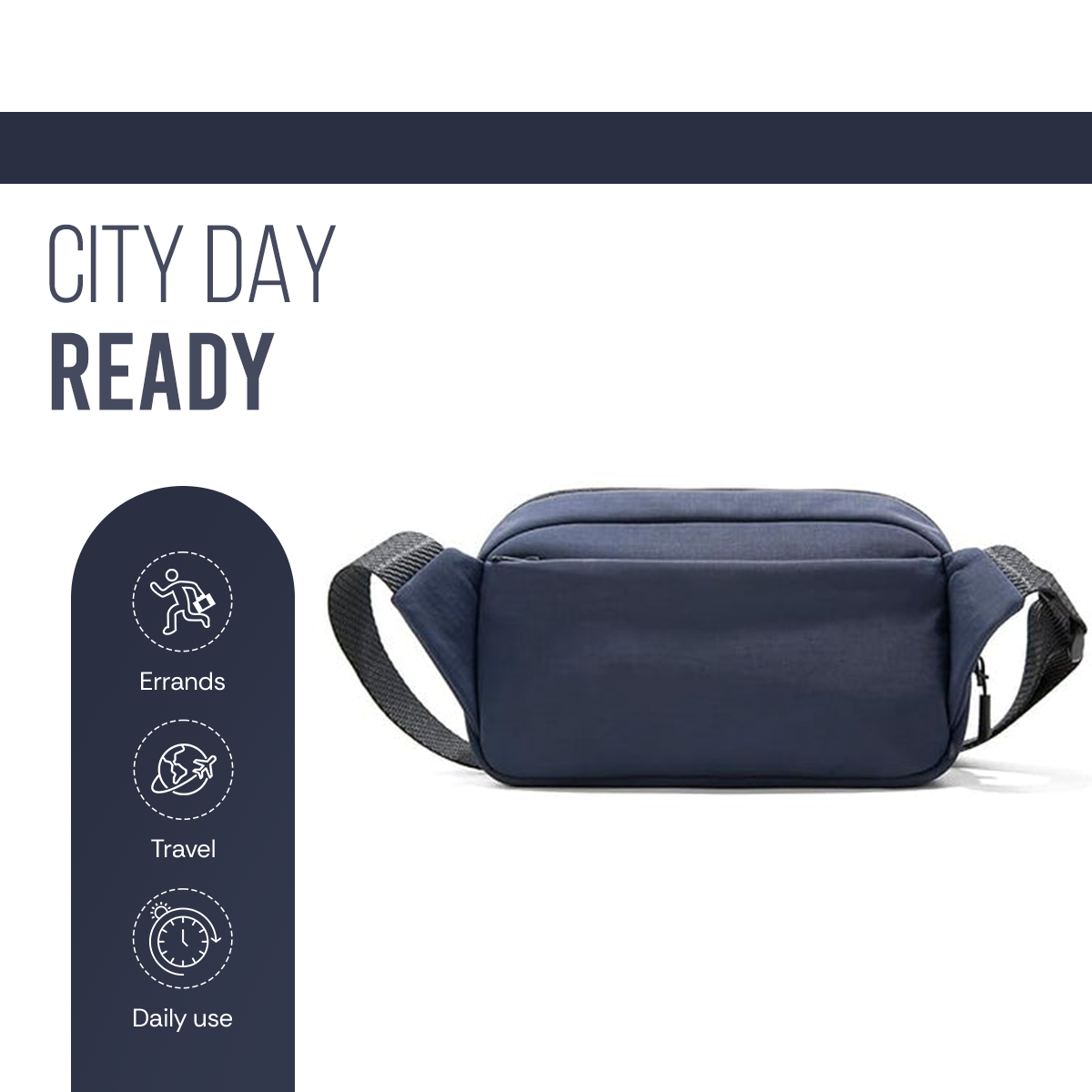 URBAN GO SLING BAG - BLUE