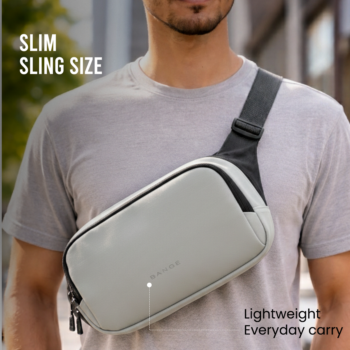 URBAN GO SLING BAG - GREY