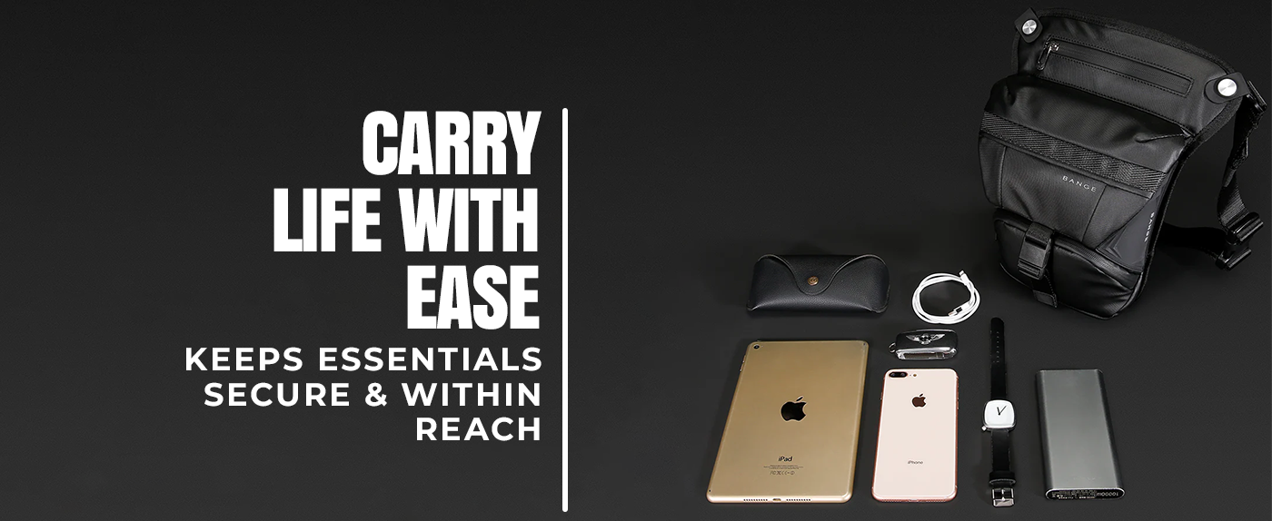 WAIST BAG - 7630 - BLACK